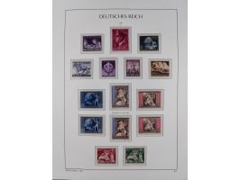 1872/45, meist postfrische und teils gestempelte reichhaltige Material-Sammlung inkl. Dienstmarken, dabei viele Varianten, Fa