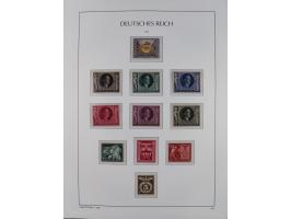 1872/45, meist postfrische und teils gestempelte reichhaltige Material-Sammlung inkl. Dienstmarken, dabei viele Varianten, Fa