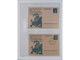 1872/45, meist postfrische und teils gestempelte reichhaltige Material-Sammlung inkl. Dienstmarken, dabei viele Varianten, Fa