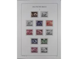 1872/45, meist postfrische und teils gestempelte reichhaltige Material-Sammlung inkl. Dienstmarken, dabei viele Varianten, Fa