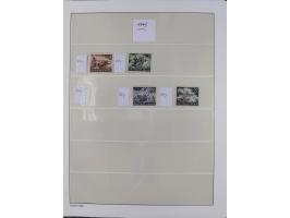 1872/45, meist postfrische und teils gestempelte reichhaltige Material-Sammlung inkl. Dienstmarken, dabei viele Varianten, Fa