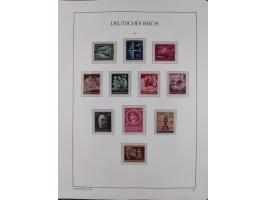 1872/45, meist postfrische und teils gestempelte reichhaltige Material-Sammlung inkl. Dienstmarken, dabei viele Varianten, Fa