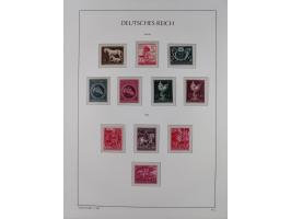 1872/45, meist postfrische und teils gestempelte reichhaltige Material-Sammlung inkl. Dienstmarken, dabei viele Varianten, Fa