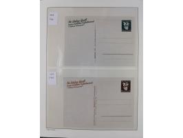 1872/45, meist postfrische und teils gestempelte reichhaltige Material-Sammlung inkl. Dienstmarken, dabei viele Varianten, Fa