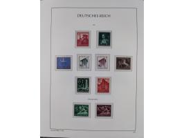 1872/45, meist postfrische und teils gestempelte reichhaltige Material-Sammlung inkl. Dienstmarken, dabei viele Varianten, Fa