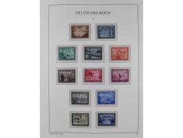 1872/45, meist postfrische und teils gestempelte reichhaltige Material-Sammlung inkl. Dienstmarken, dabei viele Varianten, Fa