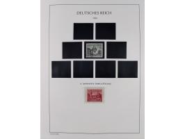 1872/45, meist postfrische und teils gestempelte reichhaltige Material-Sammlung inkl. Dienstmarken, dabei viele Varianten, Fa