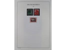 1872/45, meist postfrische und teils gestempelte reichhaltige Material-Sammlung inkl. Dienstmarken, dabei viele Varianten, Fa