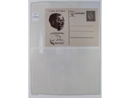 1872/45, meist postfrische und teils gestempelte reichhaltige Material-Sammlung inkl. Dienstmarken, dabei viele Varianten, Fa