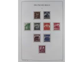1872/45, meist postfrische und teils gestempelte reichhaltige Material-Sammlung inkl. Dienstmarken, dabei viele Varianten, Fa