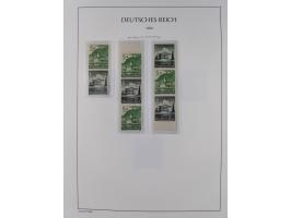 1872/45, meist postfrische und teils gestempelte reichhaltige Material-Sammlung inkl. Dienstmarken, dabei viele Varianten, Fa