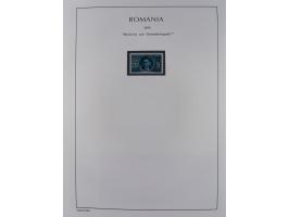 1872/45, meist postfrische und teils gestempelte reichhaltige Material-Sammlung inkl. Dienstmarken, dabei viele Varianten, Fa