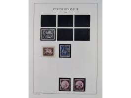 1872/45, meist postfrische und teils gestempelte reichhaltige Material-Sammlung inkl. Dienstmarken, dabei viele Varianten, Fa