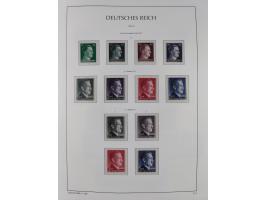 1872/45, meist postfrische und teils gestempelte reichhaltige Material-Sammlung inkl. Dienstmarken, dabei viele Varianten, Fa