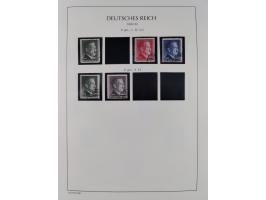 1872/45, meist postfrische und teils gestempelte reichhaltige Material-Sammlung inkl. Dienstmarken, dabei viele Varianten, Fa