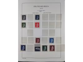 1872/45, meist postfrische und teils gestempelte reichhaltige Material-Sammlung inkl. Dienstmarken, dabei viele Varianten, Fa