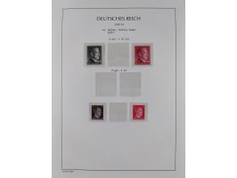 1872/45, meist postfrische und teils gestempelte reichhaltige Material-Sammlung inkl. Dienstmarken, dabei viele Varianten, Fa