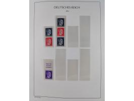 1872/45, meist postfrische und teils gestempelte reichhaltige Material-Sammlung inkl. Dienstmarken, dabei viele Varianten, Fa