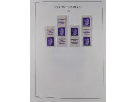 1872/45, meist postfrische und teils gestempelte reichhaltige Material-Sammlung inkl. Dienstmarken, dabei viele Varianten, Fa