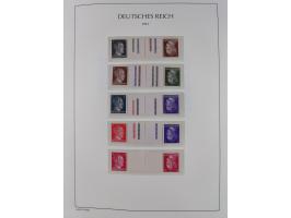 1872/45, meist postfrische und teils gestempelte reichhaltige Material-Sammlung inkl. Dienstmarken, dabei viele Varianten, Fa