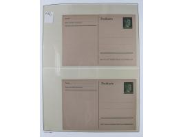 1872/45, meist postfrische und teils gestempelte reichhaltige Material-Sammlung inkl. Dienstmarken, dabei viele Varianten, Fa