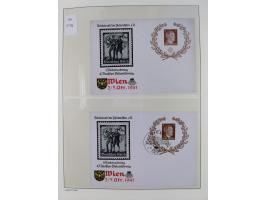 1872/45, meist postfrische und teils gestempelte reichhaltige Material-Sammlung inkl. Dienstmarken, dabei viele Varianten, Fa