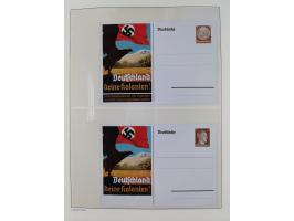 1872/45, meist postfrische und teils gestempelte reichhaltige Material-Sammlung inkl. Dienstmarken, dabei viele Varianten, Fa