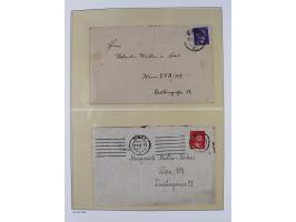 1872/45, meist postfrische und teils gestempelte reichhaltige Material-Sammlung inkl. Dienstmarken, dabei viele Varianten, Fa