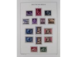 1872/45, meist postfrische und teils gestempelte reichhaltige Material-Sammlung inkl. Dienstmarken, dabei viele Varianten, Fa