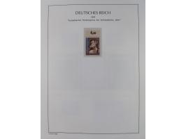 1872/45, meist postfrische und teils gestempelte reichhaltige Material-Sammlung inkl. Dienstmarken, dabei viele Varianten, Fa