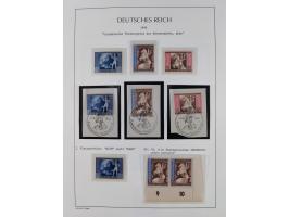 1872/45, meist postfrische und teils gestempelte reichhaltige Material-Sammlung inkl. Dienstmarken, dabei viele Varianten, Fa