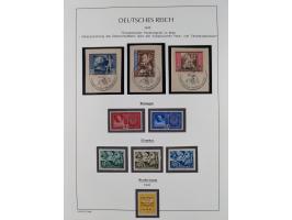 1872/45, meist postfrische und teils gestempelte reichhaltige Material-Sammlung inkl. Dienstmarken, dabei viele Varianten, Fa