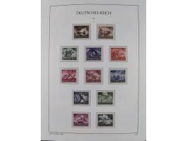 1872/45, meist postfrische und teils gestempelte reichhaltige Material-Sammlung inkl. Dienstmarken, dabei viele Varianten, Fa