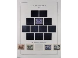 1872/45, meist postfrische und teils gestempelte reichhaltige Material-Sammlung inkl. Dienstmarken, dabei viele Varianten, Fa