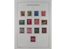 1872/45, meist postfrische und teils gestempelte reichhaltige Material-Sammlung inkl. Dienstmarken, dabei viele Varianten, Fa