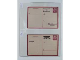 1872/45, meist postfrische und teils gestempelte reichhaltige Material-Sammlung inkl. Dienstmarken, dabei viele Varianten, Fa