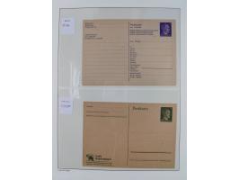 1872/45, meist postfrische und teils gestempelte reichhaltige Material-Sammlung inkl. Dienstmarken, dabei viele Varianten, Fa