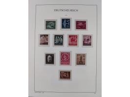 1872/45, meist postfrische und teils gestempelte reichhaltige Material-Sammlung inkl. Dienstmarken, dabei viele Varianten, Fa