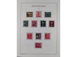 1872/45, meist postfrische und teils gestempelte reichhaltige Material-Sammlung inkl. Dienstmarken, dabei viele Varianten, Fa