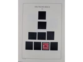 1872/45, meist postfrische und teils gestempelte reichhaltige Material-Sammlung inkl. Dienstmarken, dabei viele Varianten, Fa