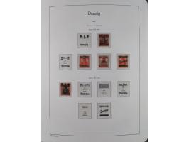 1920/39, meist postfrische Sammlungen Danzig inkl. Porto und Port Gdansk mit u.a. Mi.-Nr. P. I/I postfrisch (FB Soecknick BPP