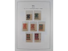 1920/39, meist postfrische Sammlungen Danzig inkl. Porto und Port Gdansk mit u.a. Mi.-Nr. P. I/I postfrisch (FB Soecknick BPP