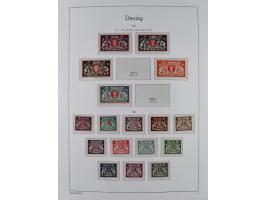 1920/39, meist postfrische Sammlungen Danzig inkl. Porto und Port Gdansk mit u.a. Mi.-Nr. P. I/I postfrisch (FB Soecknick BPP