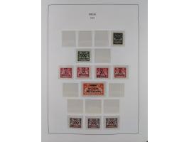 1920/39, meist postfrische Sammlungen Danzig inkl. Porto und Port Gdansk mit u.a. Mi.-Nr. P. I/I postfrisch (FB Soecknick BPP