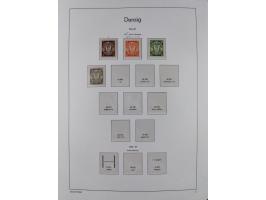 1920/39, meist postfrische Sammlungen Danzig inkl. Porto und Port Gdansk mit u.a. Mi.-Nr. P. I/I postfrisch (FB Soecknick BPP