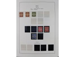 1920/39, meist postfrische Sammlungen Danzig inkl. Porto und Port Gdansk mit u.a. Mi.-Nr. P. I/I postfrisch (FB Soecknick BPP