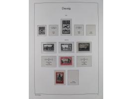 1920/39, meist postfrische Sammlungen Danzig inkl. Porto und Port Gdansk mit u.a. Mi.-Nr. P. I/I postfrisch (FB Soecknick BPP