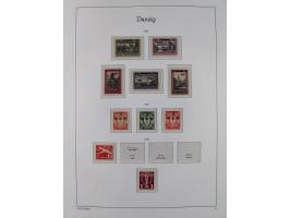 1920/39, meist postfrische Sammlungen Danzig inkl. Porto und Port Gdansk mit u.a. Mi.-Nr. P. I/I postfrisch (FB Soecknick BPP