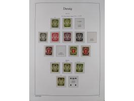 1920/39, meist postfrische Sammlungen Danzig inkl. Porto und Port Gdansk mit u.a. Mi.-Nr. P. I/I postfrisch (FB Soecknick BPP