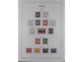 1920/39, meist postfrische Sammlungen Danzig inkl. Porto und Port Gdansk mit u.a. Mi.-Nr. P. I/I postfrisch (FB Soecknick BPP